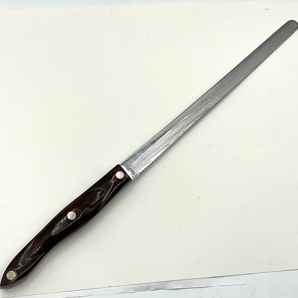 Cutco Santoku Knife # 1724  Brown Handle - Picture 1 of 3